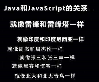 Java 和 JavaScript 的区别